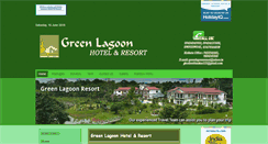 Desktop Screenshot of greenlagoonresort.com